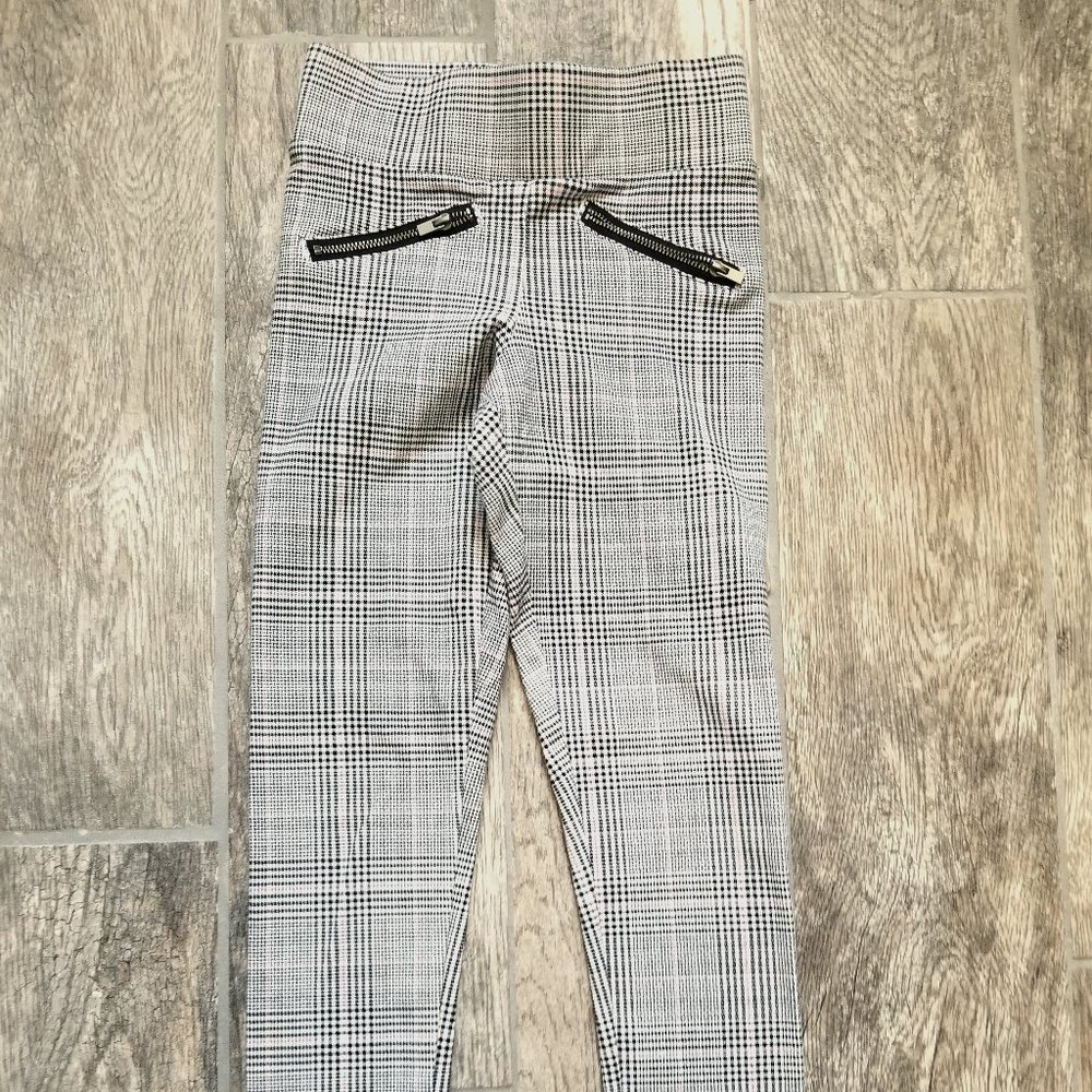 Old Navy Plaid Skinny Pants Girl's Size 8